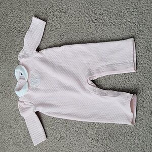 Janie and Jack Pink Quilted One Piece